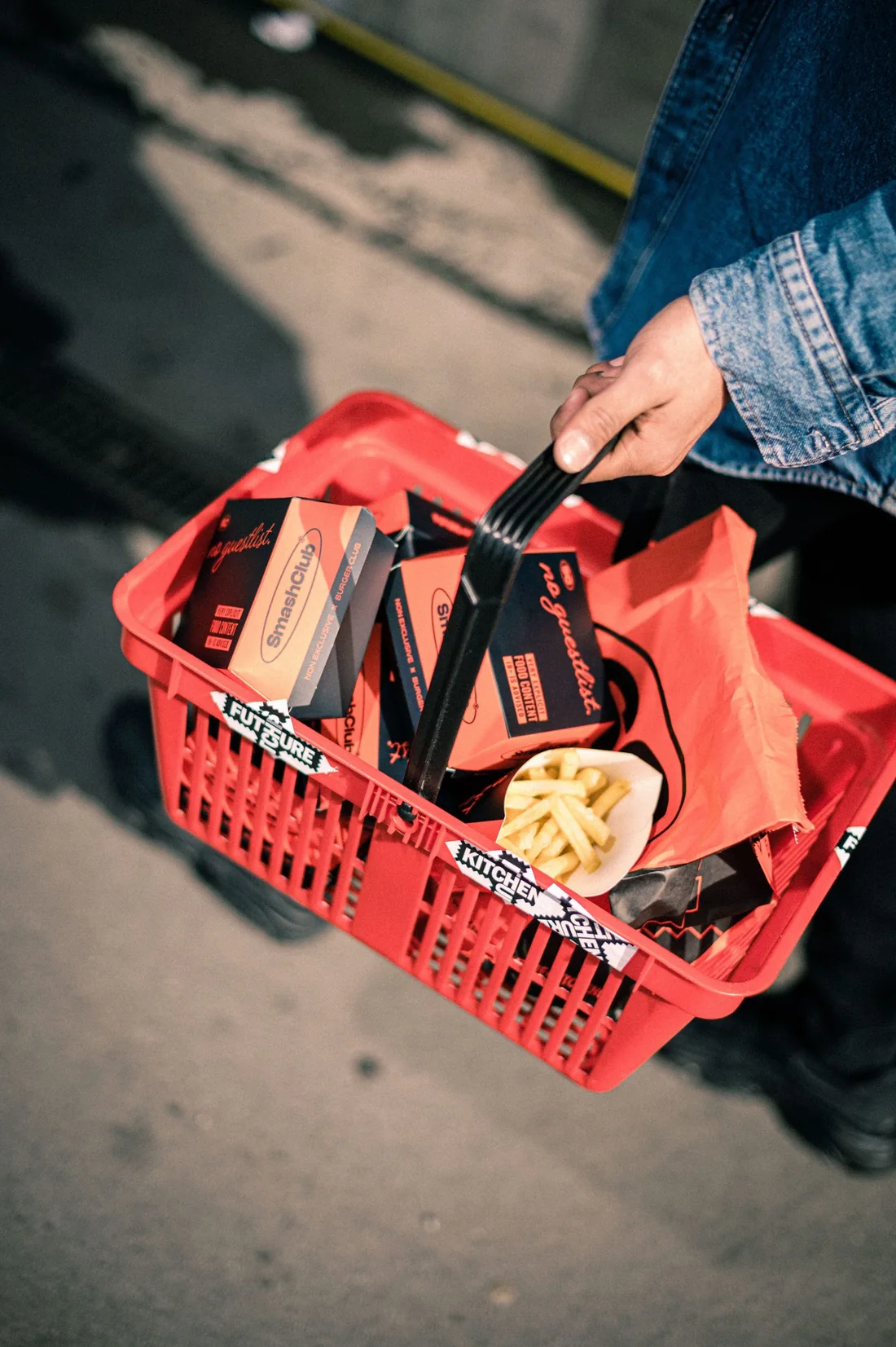 SmashClub delivery basket