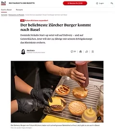 BaZ article — Der beliebteste Zürcher Burger kommt nach Basel